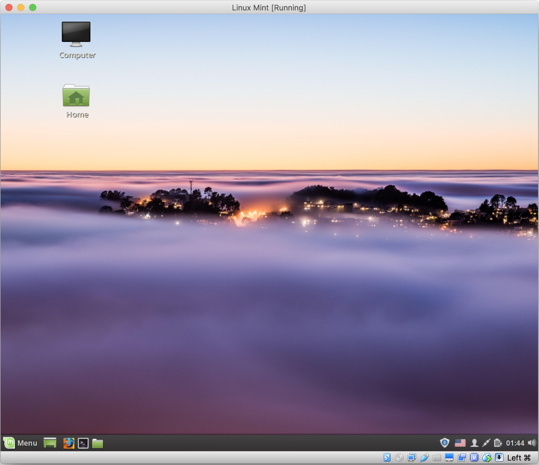 VirtualBox Linux Mint