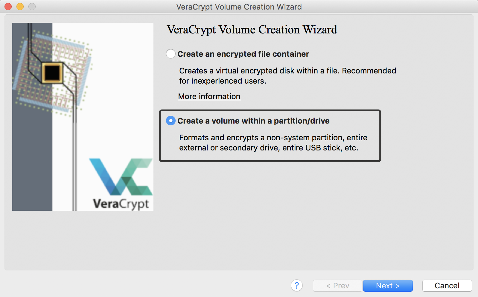 veracrypt external drive