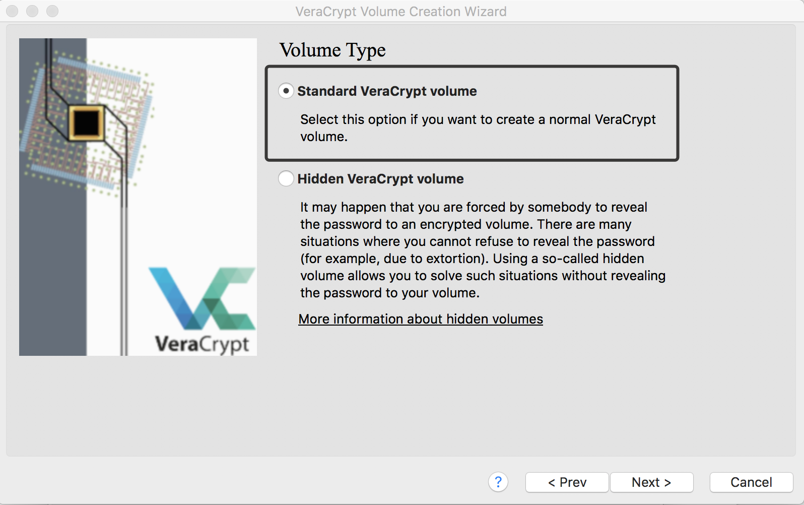 VeraCrypt standard