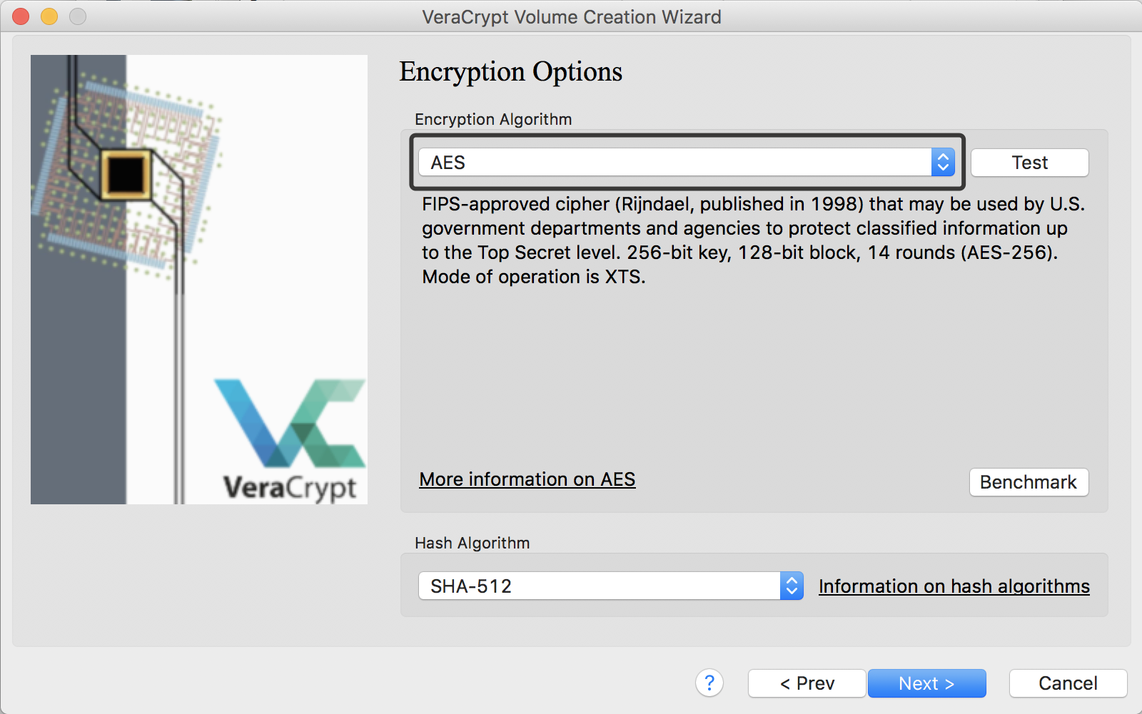 AES VeraCrypt