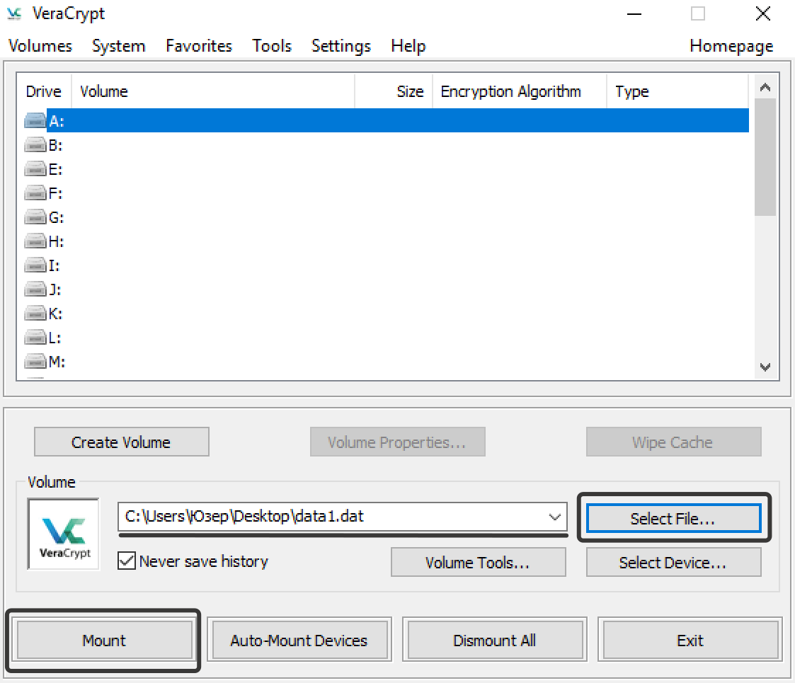 Создание и использование защищенных криптоконтейнеров TrueCrypt и VeraCrypt